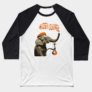 Elephant tee, Arabic, Hookah tee, Original, Clever design, Animal tee, Funny tee Baseball T-Shirt